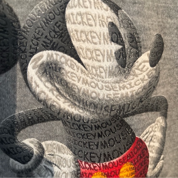 Disney Men's Gray Crewneck Sweater with Mickey Mouse - Picture 3 of 9